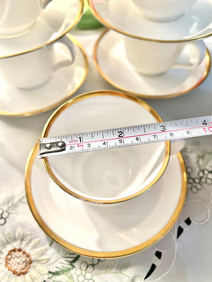 Minton Horizon H5253 Bone China 6 Persons Cup & Saucer Set