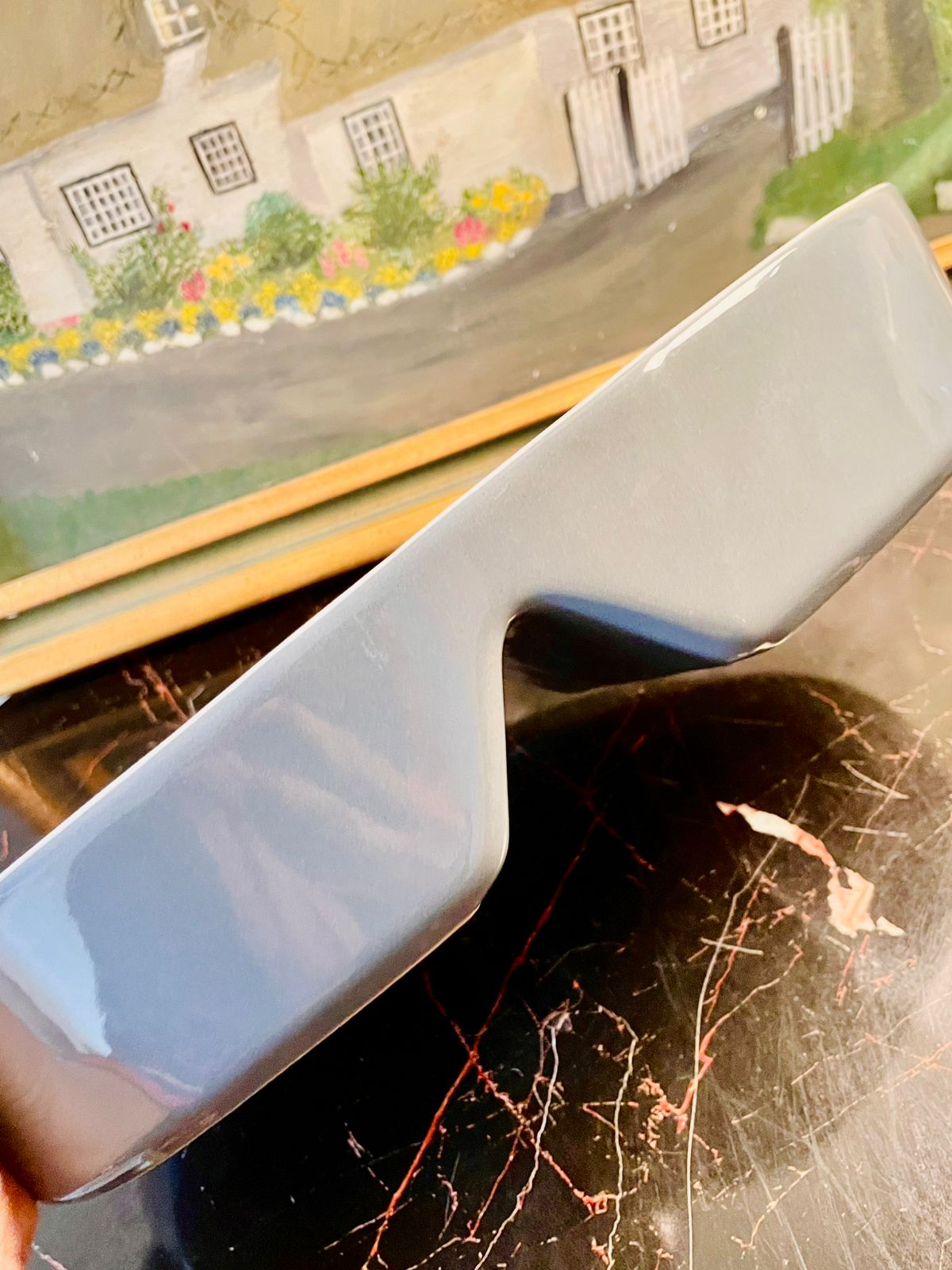 Crofton Divided Ceramic Serving Dish – 2 Section Oval Platter (2018)