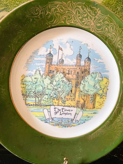 Vintage “The Tower of London” Large Collector Plate 11 in– Fine Bone China, England
