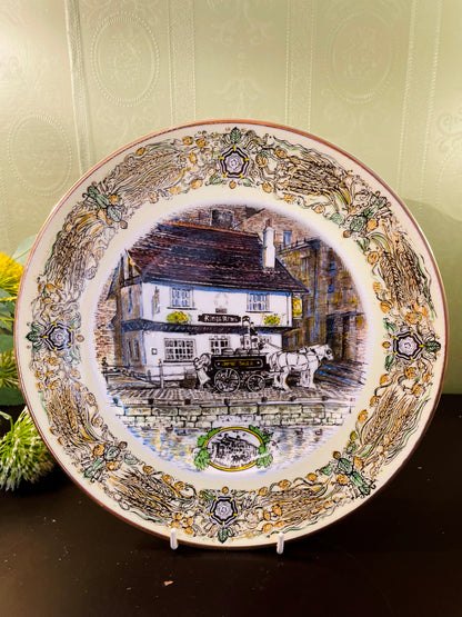 Samuel Smith Old English Inn Collector Plate 10.5 Inch