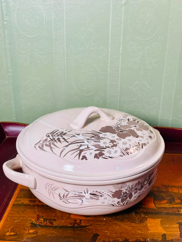 Poole England Mandalay 9-Inch Lidded Oven-to-Table Casserole
