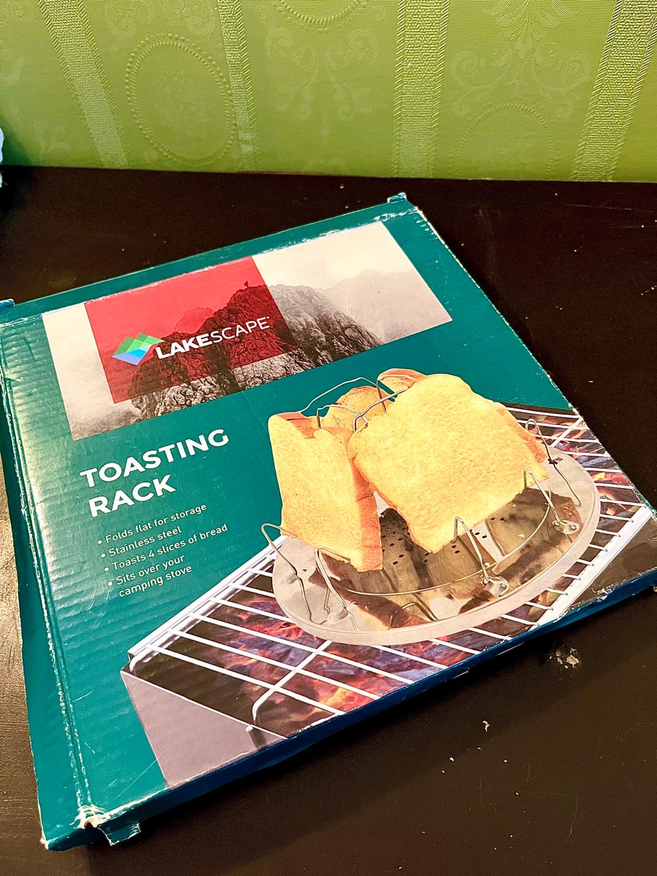 Lakescape Stainless Steel Camping Toasting Rack