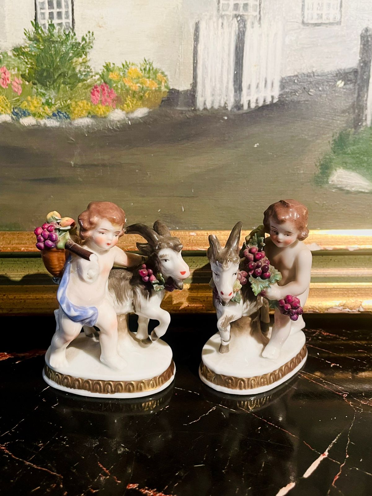 vintageporcelain, cherubfigurine, rococostyle, cottagecoredecor, dresdeninspired, collectablepair, vintagecollection, homedecor, sunsetshop, sunsetkitchen, classicdecor