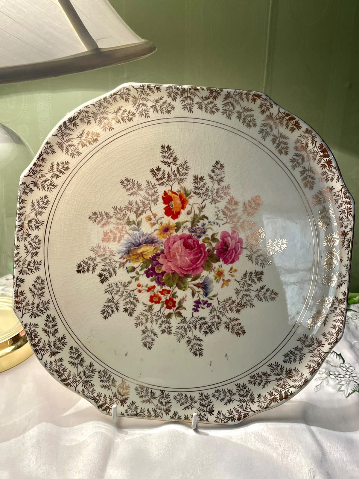 Lord Nelson Ware Floral Serving Platter Approx. 30 cm