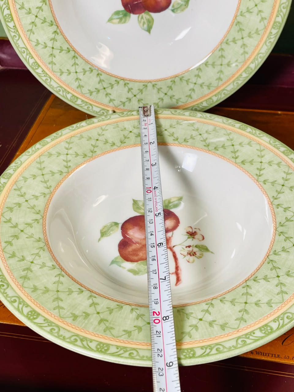 Covent Garden England Apple Fruit Bowls Plater – 9" (each)