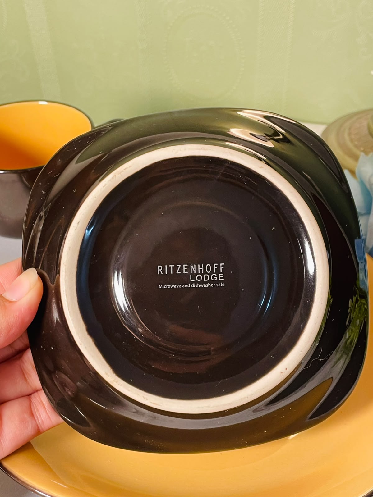 Ritzenhoff Lodge Black Orange 3-Piece Set 10 cm Cup