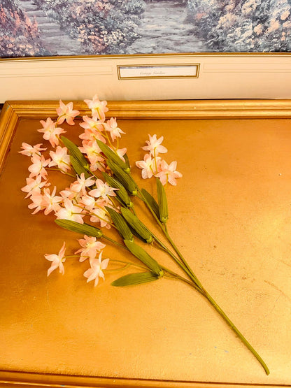 Pink Artificial Jasmine Floral Spray 13"