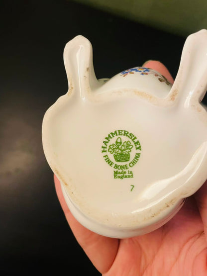 Hammersley Fine Bone China Frog Trinket Box