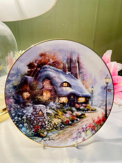 Royal Doulton The Cottage on Daisy Lane Plate – 8 Inch