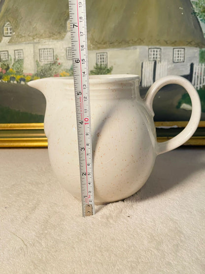 Vintage Pottery Milk Jug – Churchill England – Classic Ceramic Creamer