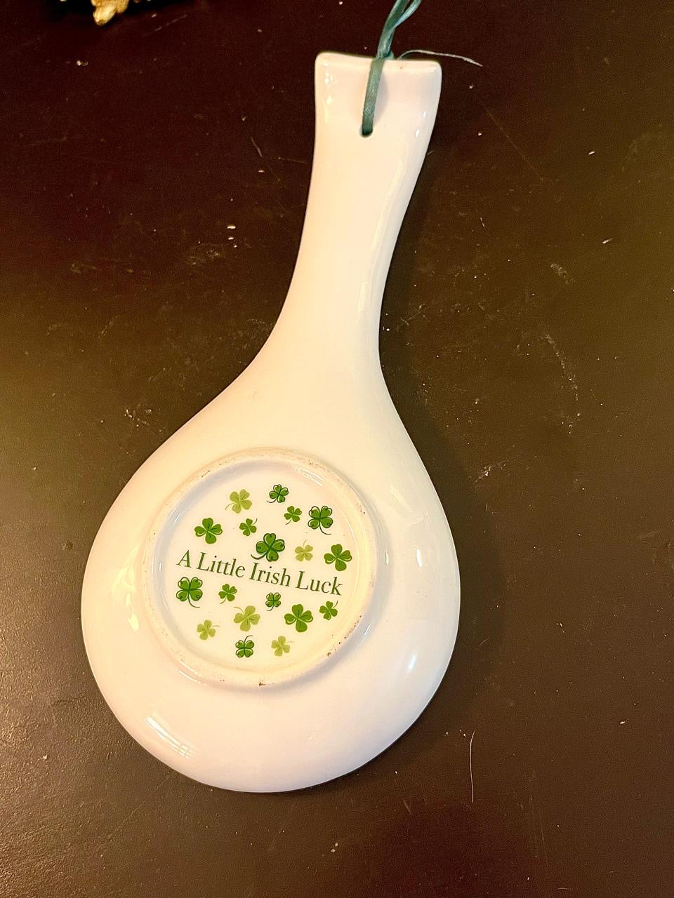 Irish Blessing Ceramic Spoon Rest