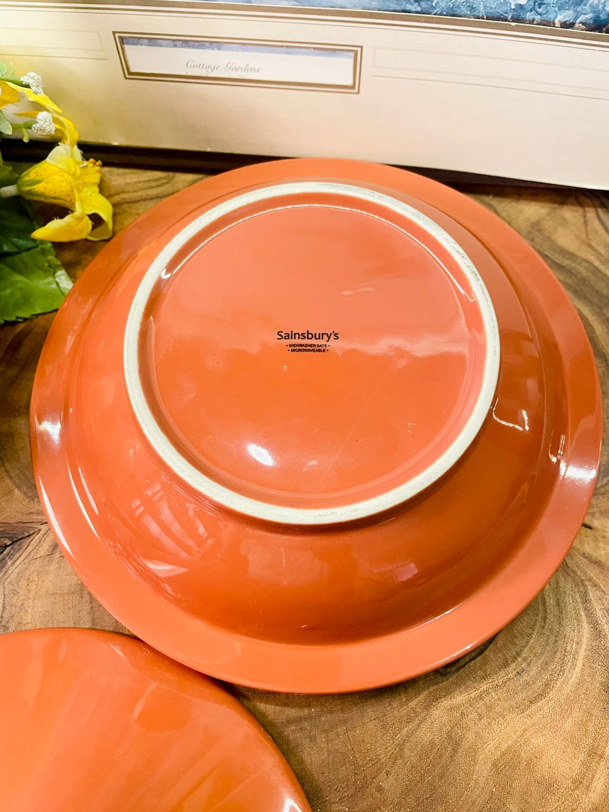 Sainsbury’s Orange Tagine Pot Ceramic Serving Dish