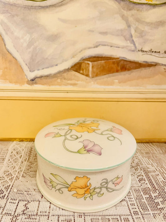 Sadler England Sweet Pea Vintage Trinket