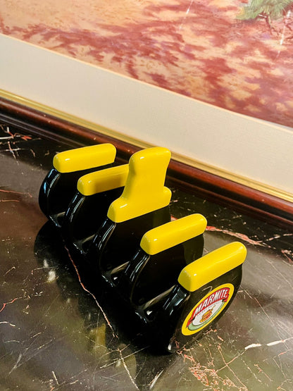 Marmite Limited Edition Ceramic Toast Rack – Iconic Yellow & Black Design