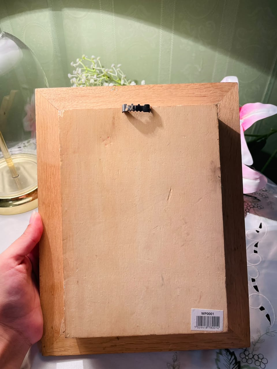 Wooden Shadow Box Display Frame Approx. 28 cm