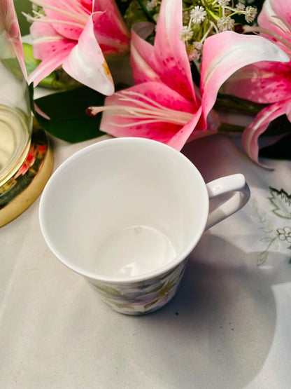 Regent Heritage Bone China Floral Mug 9 cm