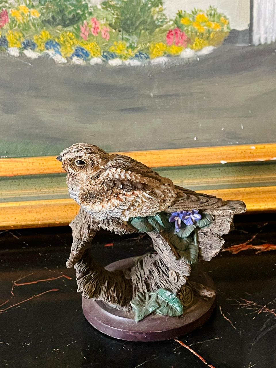 The Nightjar Bird Figurine – Eaglemoss Country Bird Collection (Hand-Painted, 2003)
