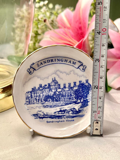 Pyramid Pottery Sandringham House Decorative Plate 3.5 in