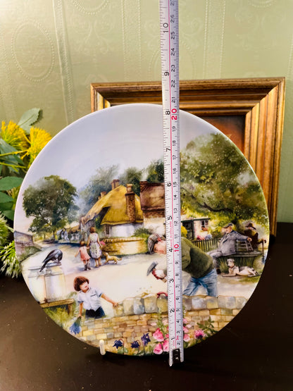 Royal Doulton The Dry-Stone Waller Collector Plate 8 Inch