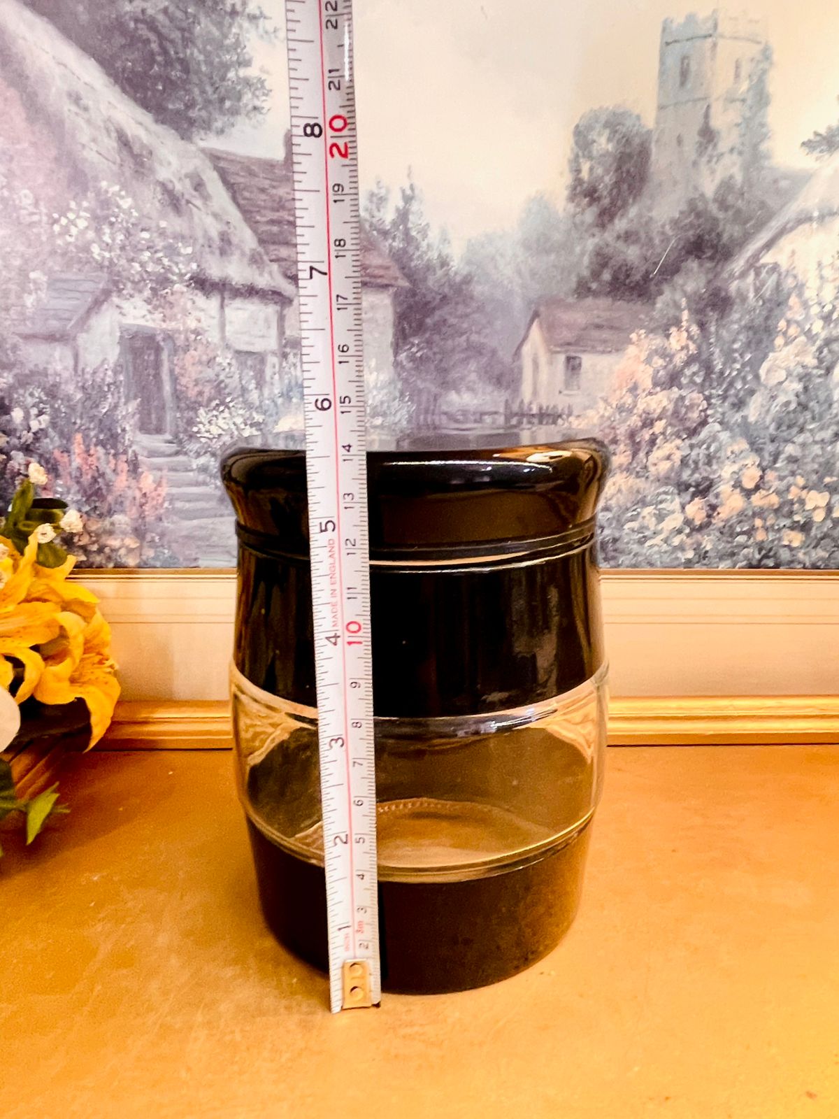 Set of 3 Glass Airtight Jars - 1kg capacity