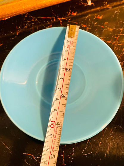 Turquoise Espresso Cup & Saucer Set – Made in Italy – 2 Pieces