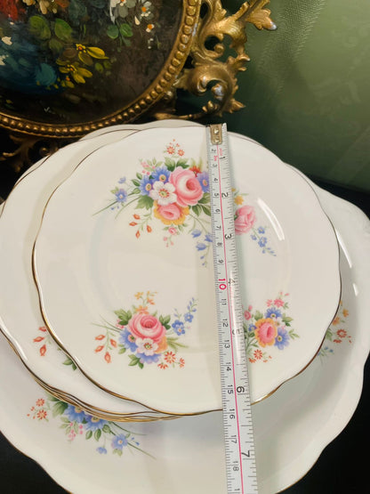 Royal Albert Bone China Dessert Plates & Platter Set England