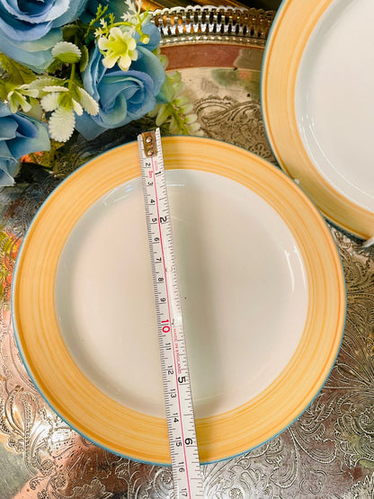 Steelite Floral Quarter Plates – 5-Piece Set