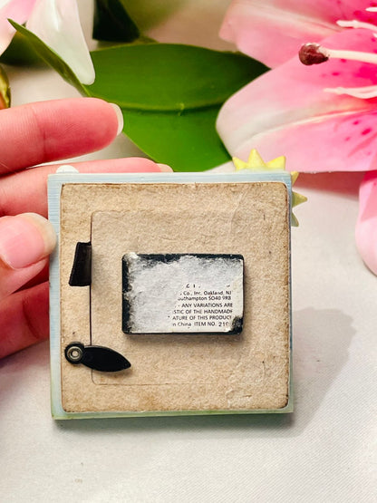 Vintage Grandpa Sunshine Mini Photo Frame magnet Approx. 7 cm