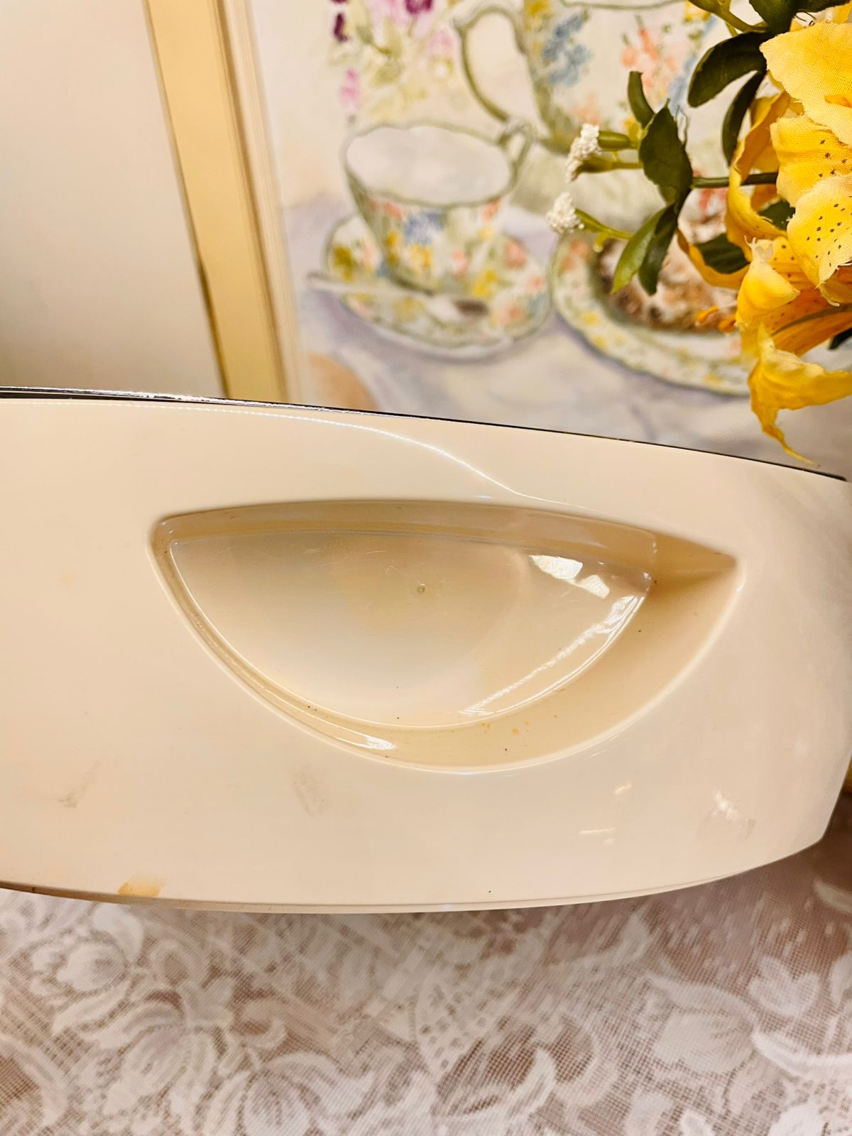 Stainless Steel Large Food Warmer – Elegant Tabletop Serving Stand