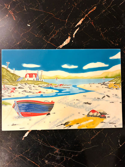 Decorative Ceramic Travel Plaques – Hand-Painted with Scenic Views of Italy