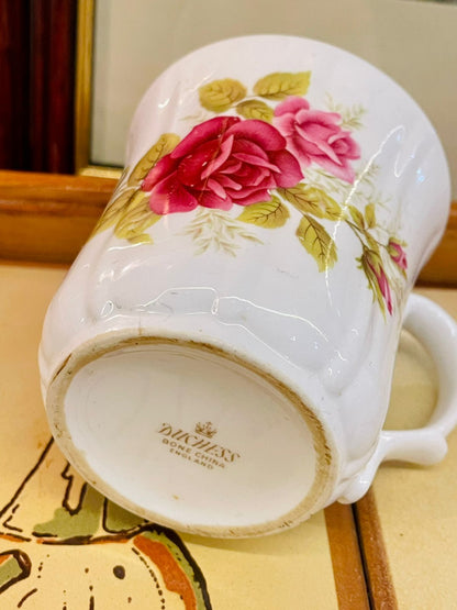 Vintage Duchess Bone China Rose Mug – Made in England