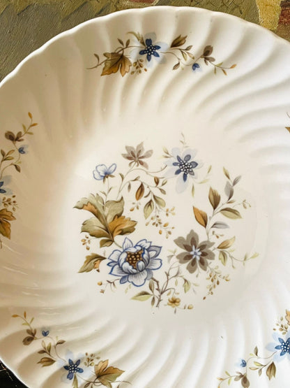 Ridgway Ironstone “Arlene” Floral Plate – Vintage 1792 Collection, Made in England