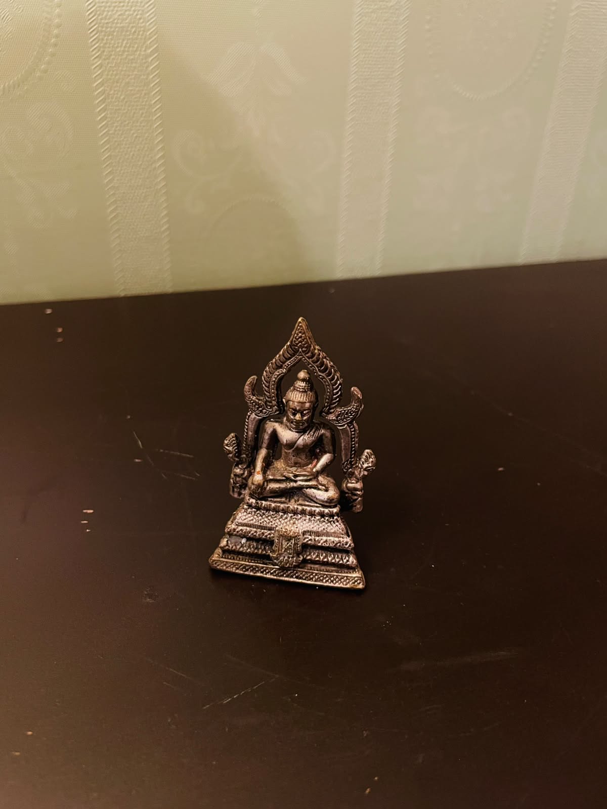 Vintage Buddha Figurine Meditation Statue 3 Inch