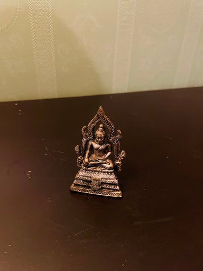 Vintage Buddha Figurine Meditation Statue 3 Inch