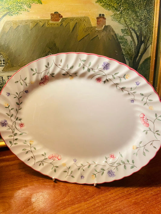 Johnson Brothers Oval Plater England SUMMER CHINTZ