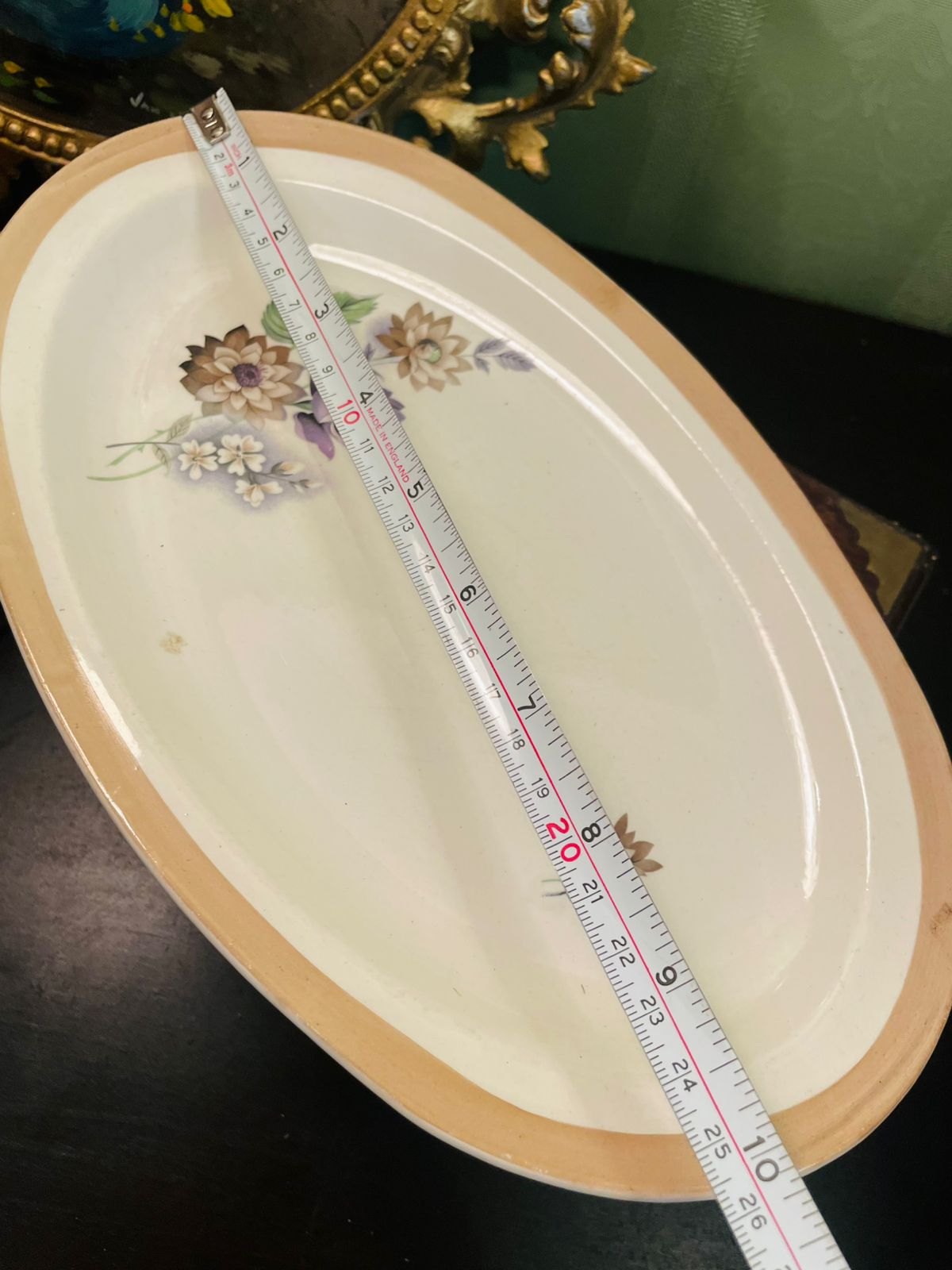 Royal Tudor Ware Shady Lady Oval Serving Platter England