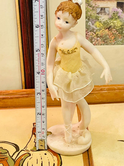 7” Ballerina Porcelain Figurine – Elegant Ballet Dancer Decor