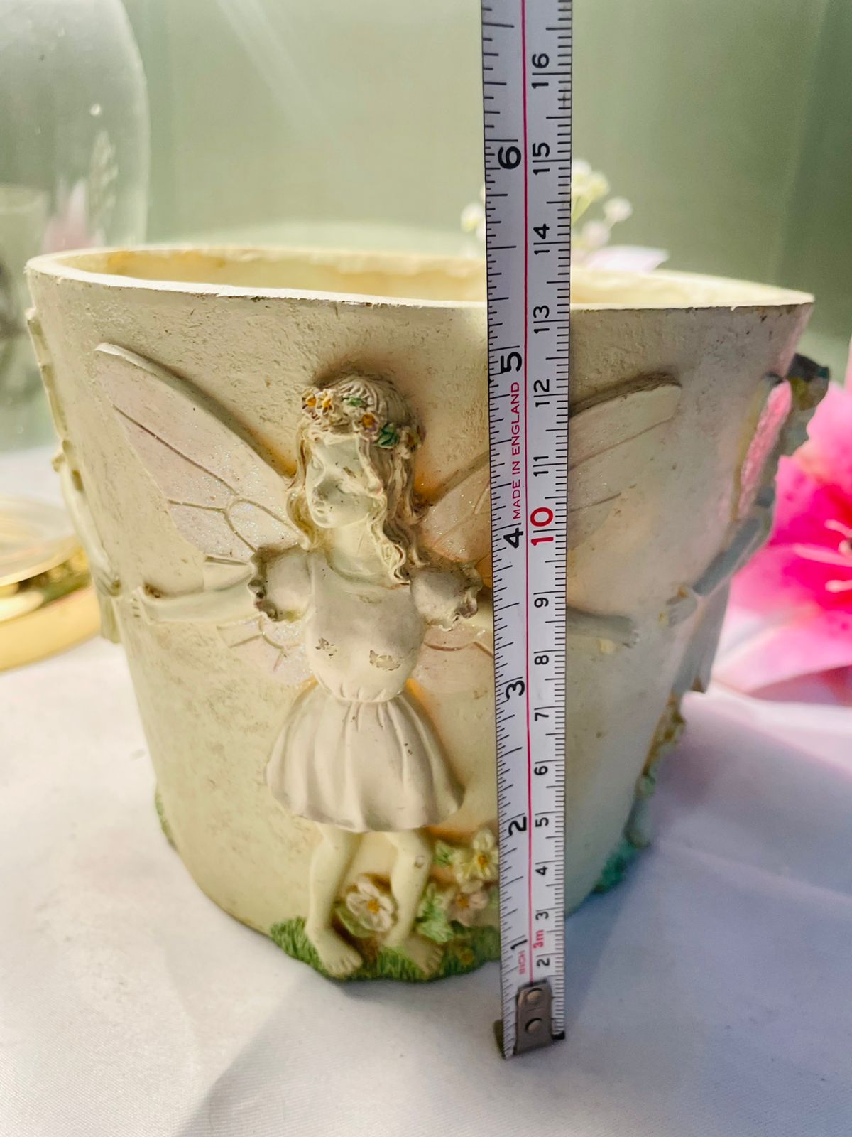 Fairy Relief Decorative Planter Cream 5.25 in