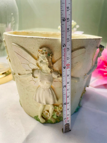 Fairy Relief Decorative Planter Cream 5.25 in