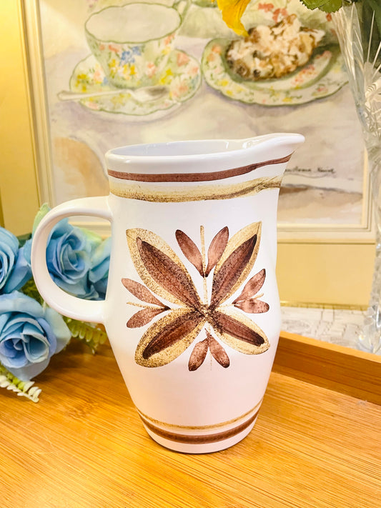 Handpainted Ceramic Jug – 500ml, Vintage Design