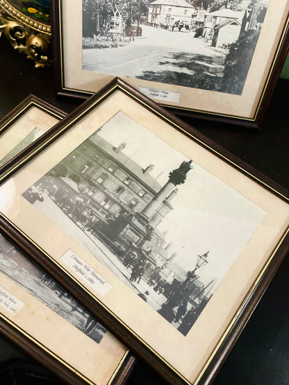Vintage Sheffield Heritage Wall Art Set of 3
