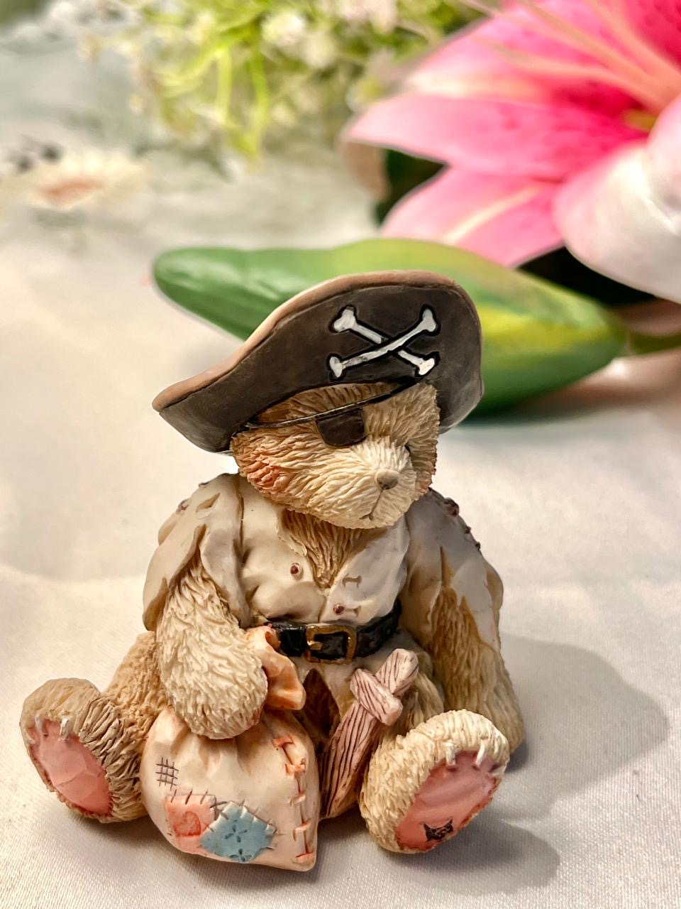 Cherished Teddies Taylor Pirate Bear Figurine 7 cm