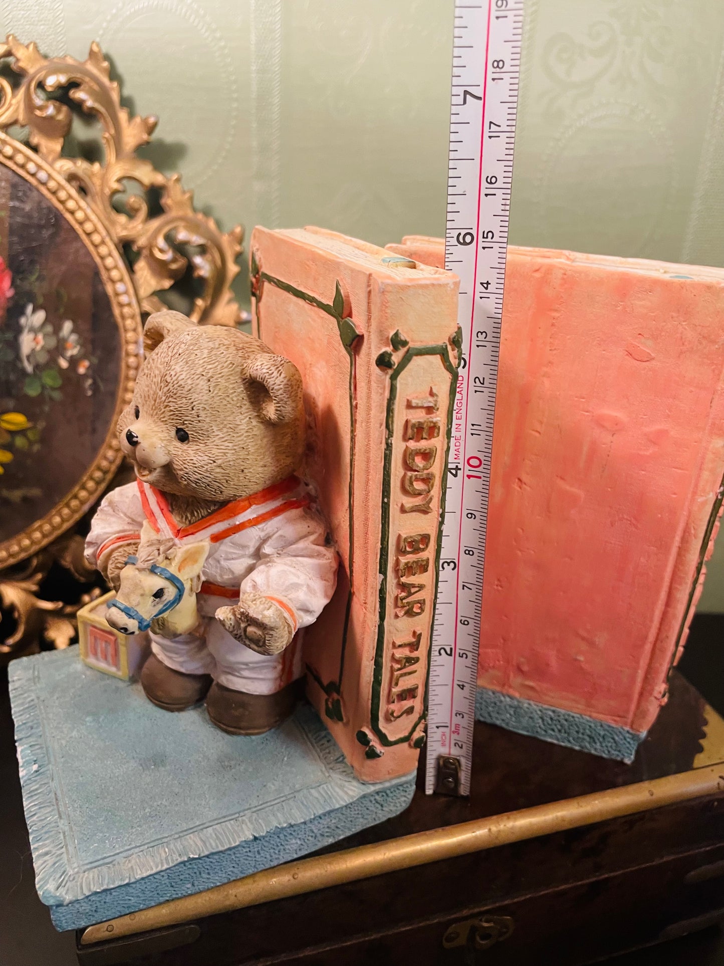 Teddy Bear Bookend Still My Bear Decorative Book Stopper
