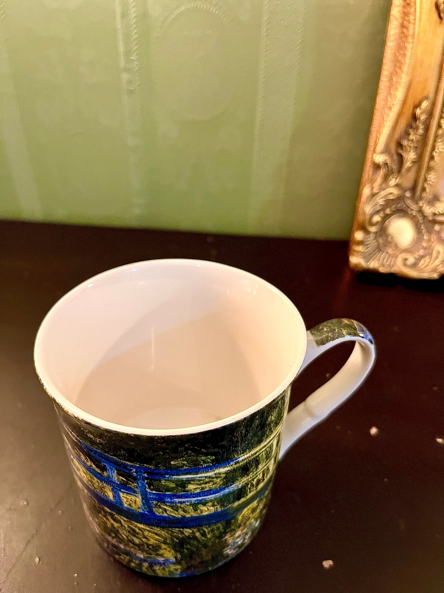 Bridge Scene Ceramic Mug – Countryside Coffee Cup
