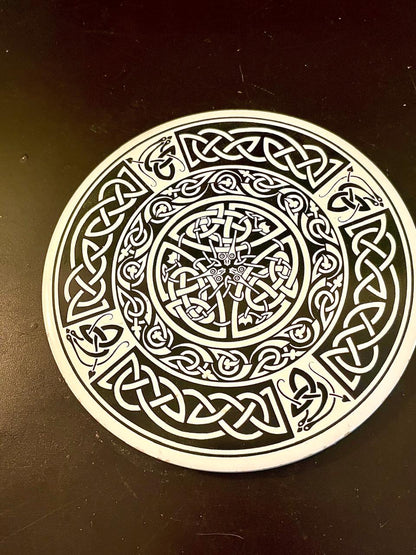 Celtic Knot Decorative Wall Plate 8 Inch