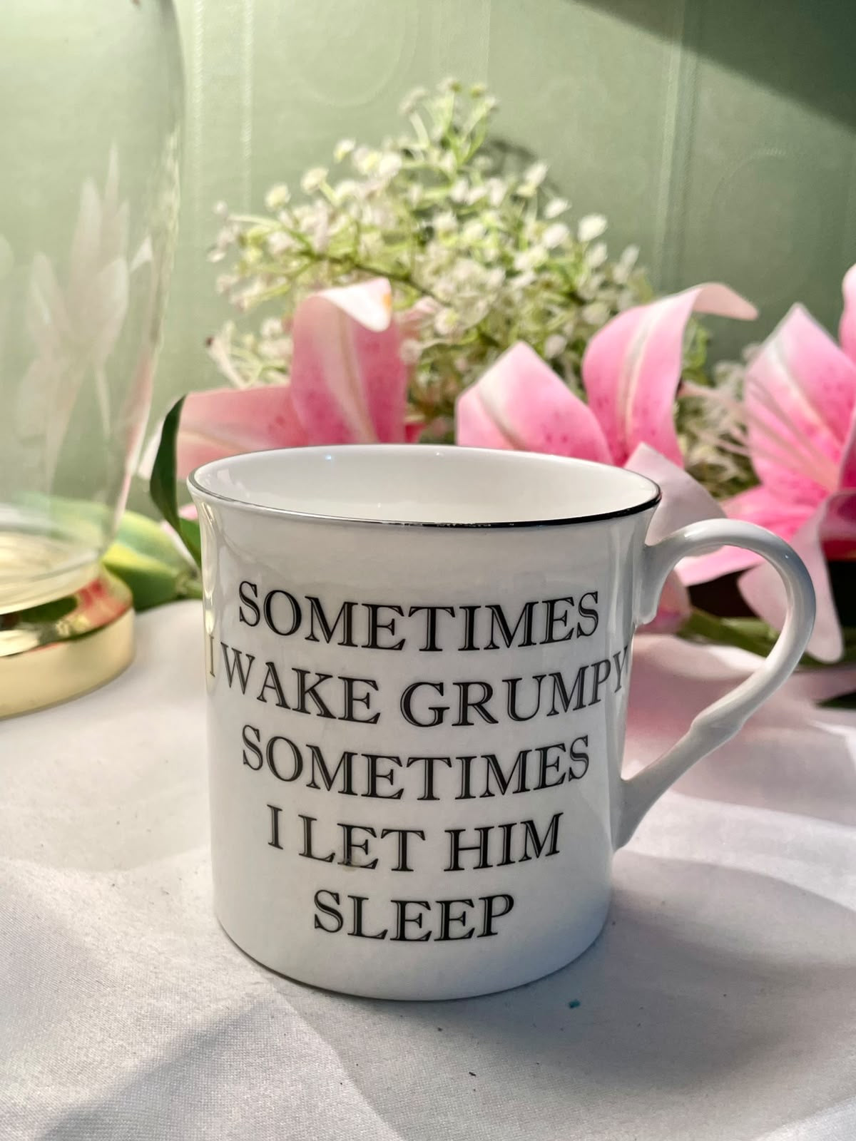 Heath McCabe Grumpy Quote Premium Fine China Mug 9.5cm