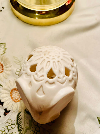 Vintage Avon "Ola Elephant " LED Tealight Holder 4 Inch