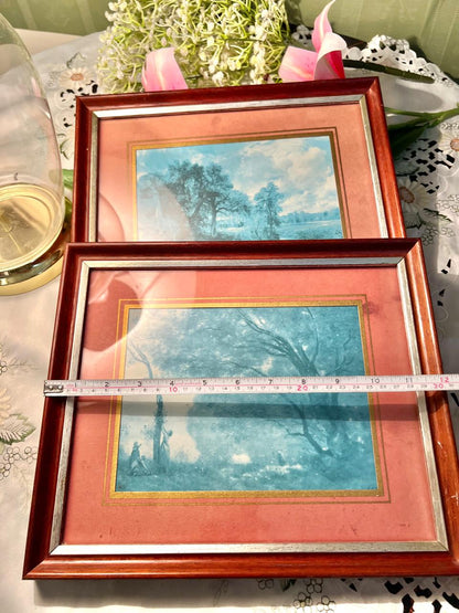 landscape painting 2-Piece Set Large 12 in