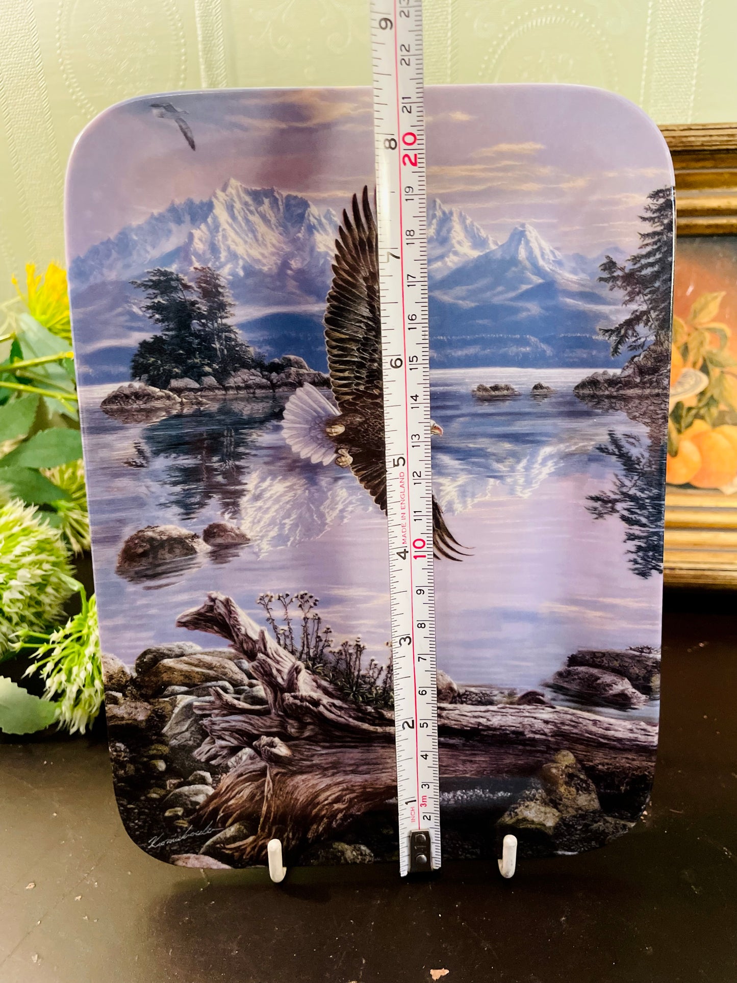 Bradford Exchange As the Eagle Soars Plate 8.5 Inch