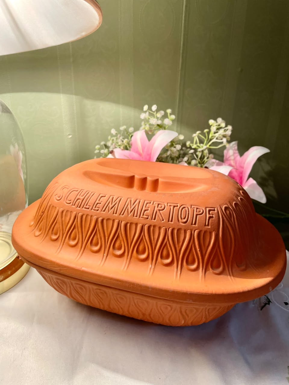 Scheurich Keramik Schlemmertopf West Germany Oven-Safe Roaster